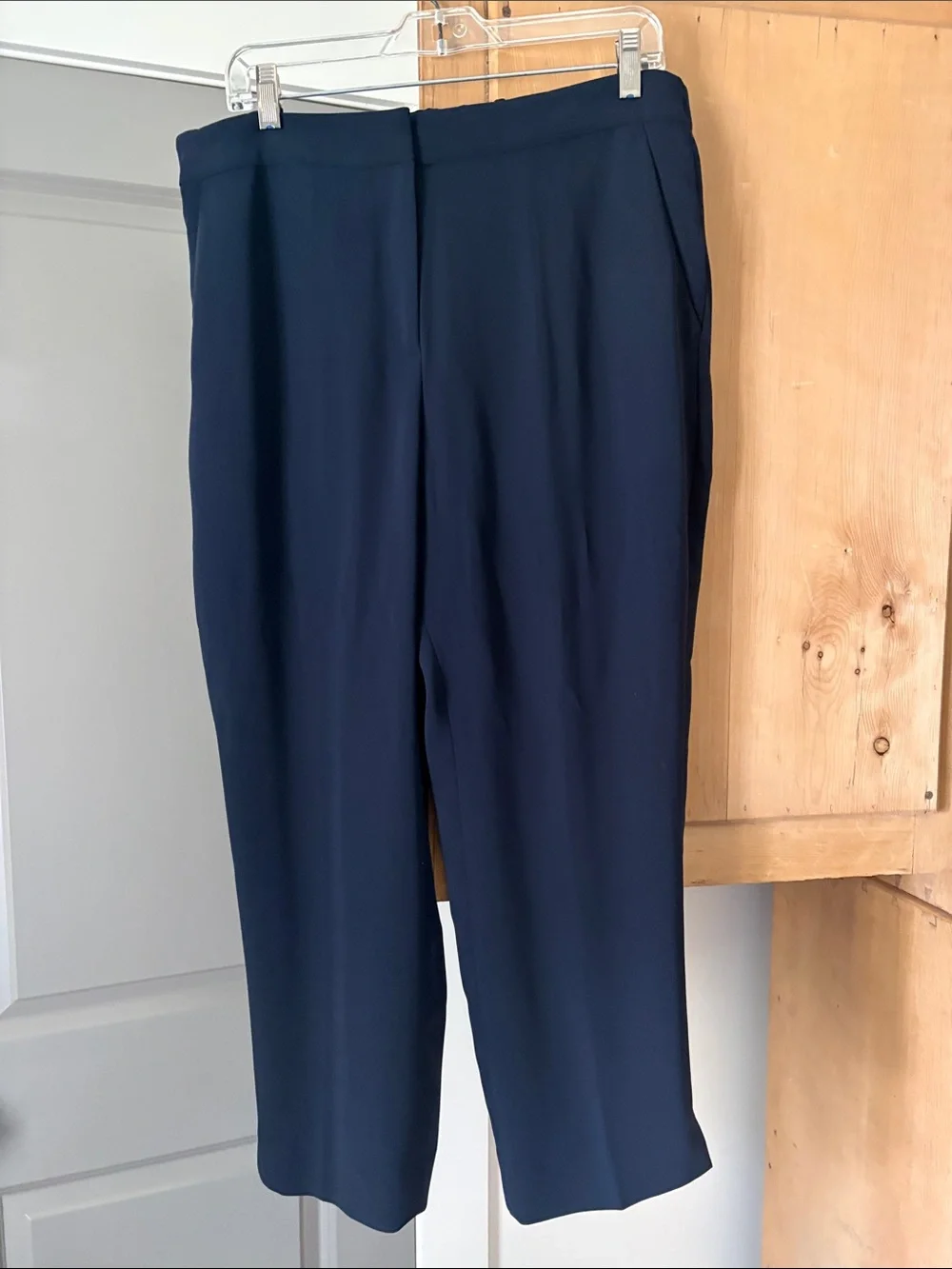J. Crew Navy Cropped Ankle Pants
